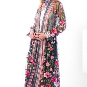 Floral Sheer Maxi Dress